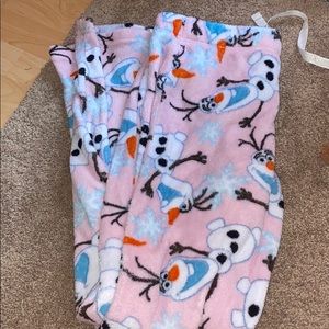 Disney Olaf PJ pants